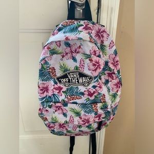 Floral Vans Backpack